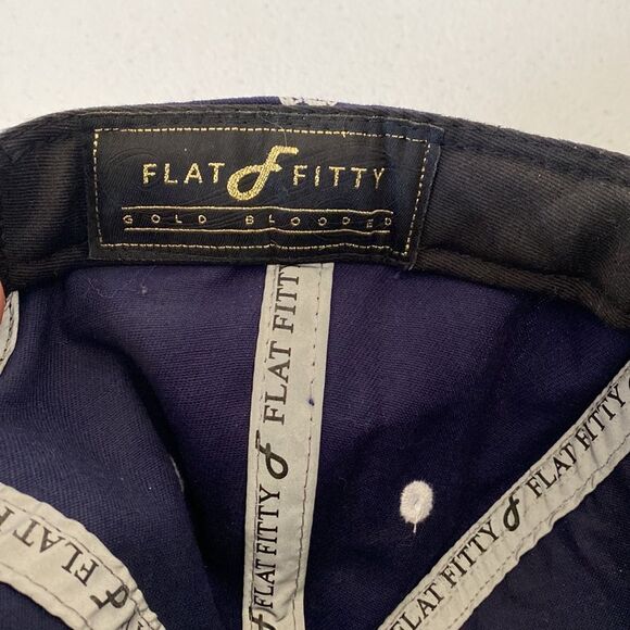 FLAT FITTY Gold Blooded Snapback Hat Size OS NWOT - Picture 4 of 6